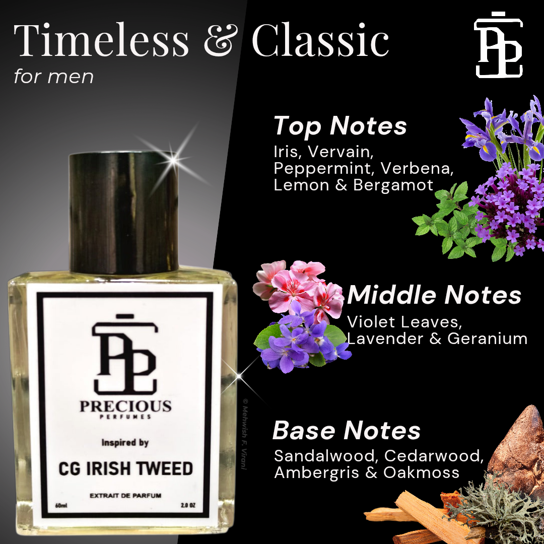 Inspired by Creed Green Irish Twe3d Perfume (Worn by S@hid Kapoor)