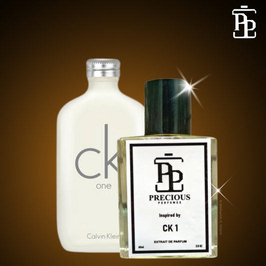 Shop our CK 0ne inspired unisex perfume - fresh, modern & citrus aromatic. 60 ml, 100 ml at an affordable price. Free Shipping & COD at Precious Perfumes.