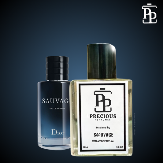 Shop our Dior Sauvage inspired men's perfume - aromatic & fresh spicy. 60 ml, 100 ml at an affordable price. Free Shipping & COD at Precious Perfumes.