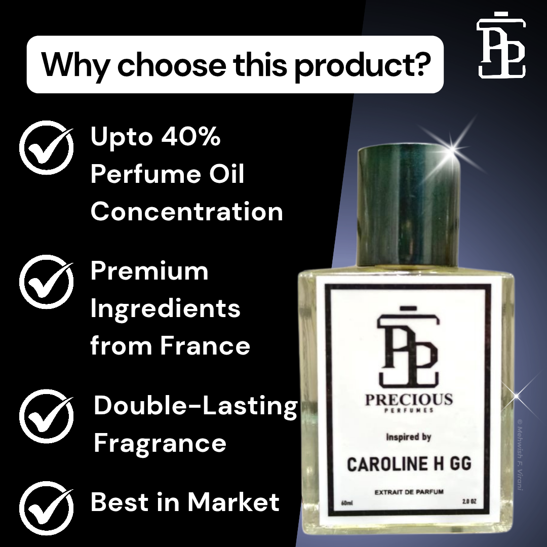 Discover our Carolina Herrera Go0d Girl inspired women's perfume - bold, popular & floral. Benefits: long-lasting, skin-friendly, made with premium quality ingredients, perfect for all seasons & occasions; available in 60 ml & 100 ml at an affordable price. Free Shipping & COD at Precious Perfumes.