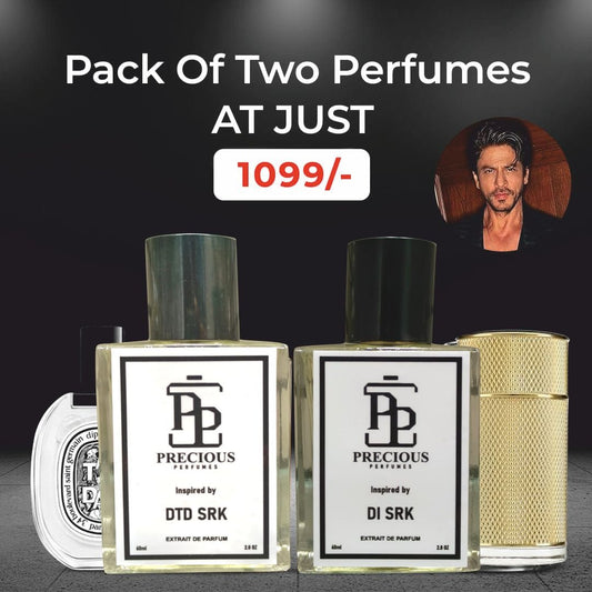 King Khan Perfume (Inspired By DIPTQUE TAMDAO & DUNHILL ICON) Pack Of Two Perfumes